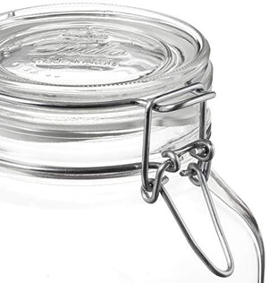 Glass Jar Italian, 2 Liter, 2 Pack