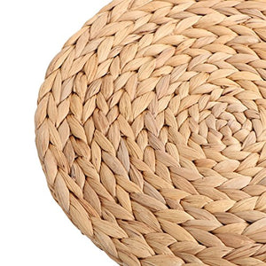 Table-mats, Natural Weave Placemat Round Braided 11.8 inch x 4pc