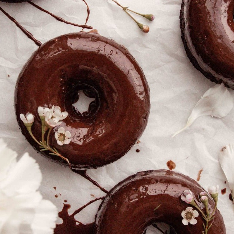 *Double Dipped Chocolate Donuts!