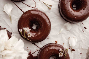 *Double Dipped Chocolate Donuts!